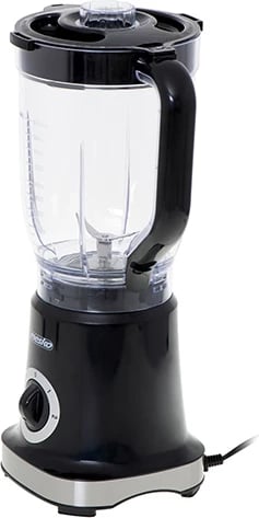 Blender, Mesko, MS 4079, 1.8L 1000W max 2 shpejtësi + Pulse, gotë plastike BPA-free, thikë inoksi 4-tejshme, e zezë Blender, Mesko, MS 4079, 1.8L 1000W max 2 shpejtësi + Pulse, gotë plastike BPA-free, thikë inoksi 4-tejshme, e zezë