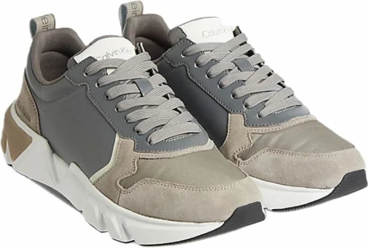 Këpucë Calvin Klein, modeli Low Top Lace Up Mix M HM0HM00340 për meshkuj