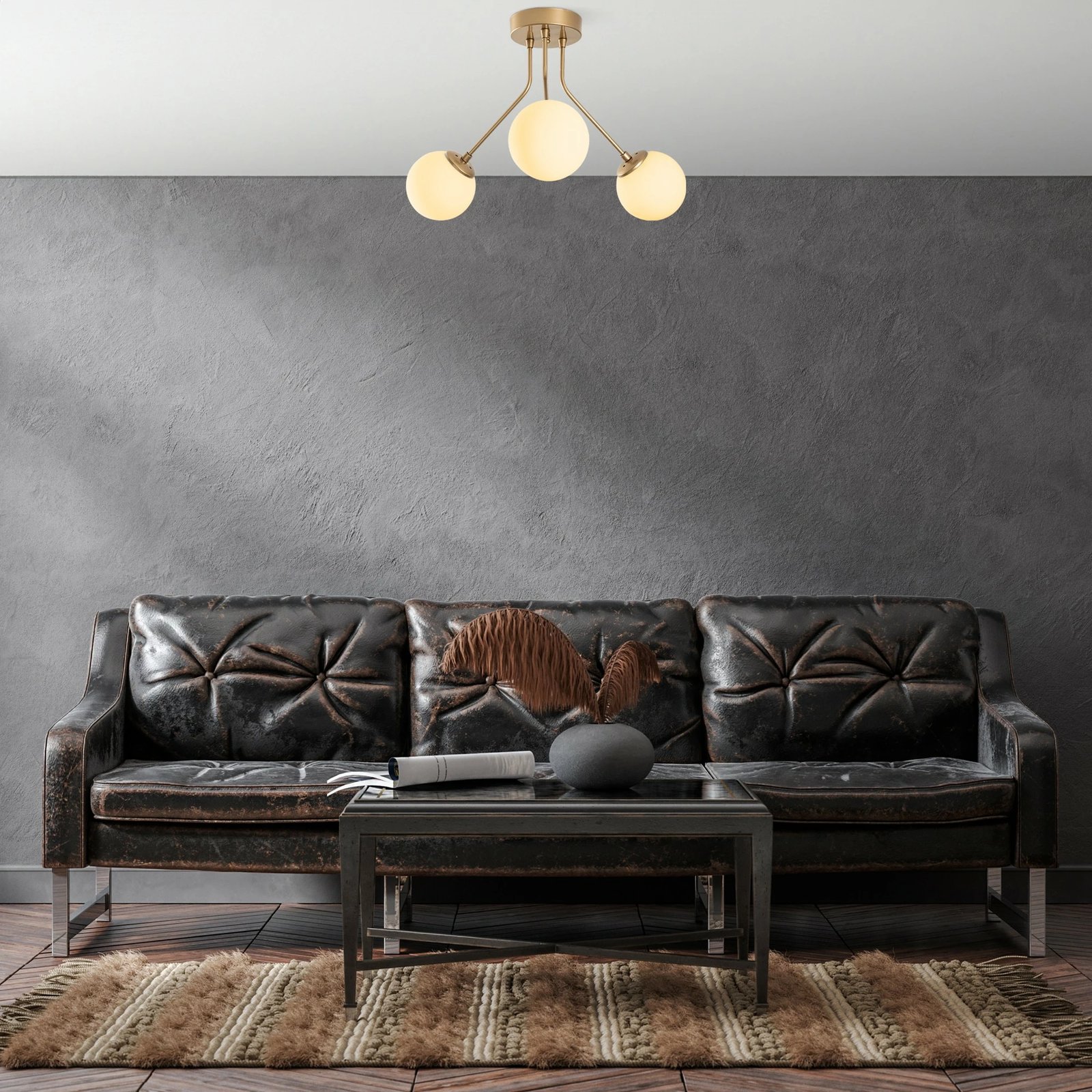 Llambë tavani Opviq, Orıon - 13956, ngjyrë ari