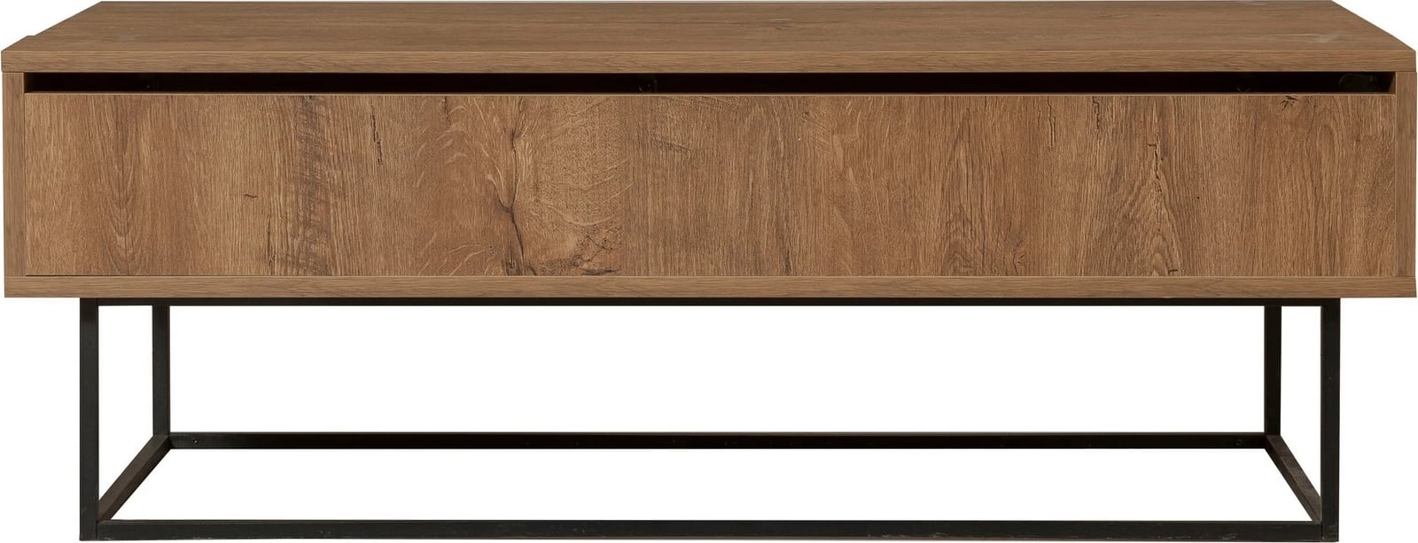 Set mobiljesh për dhomë dite, Laxus Takım 10, ngjyrë arre dhe e zezë