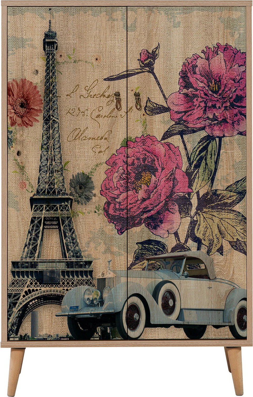 Dollap shumëfunksional, ngjyrë lisi Sonoma, Multibox - 733