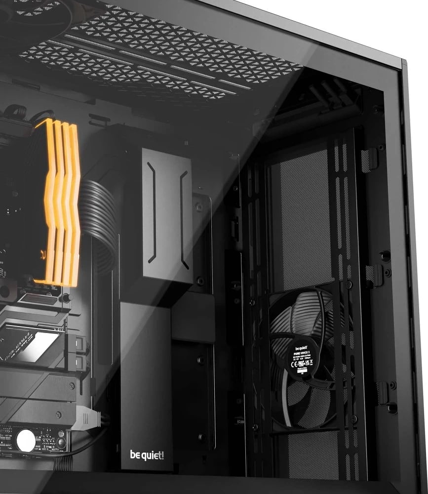 Kasë be quiet! Shadow Base 800 DX, e zezë