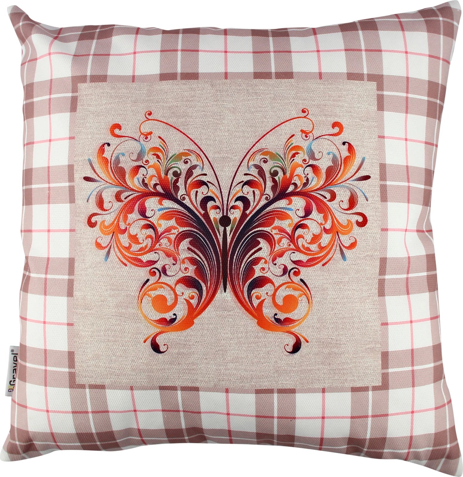 Jastëk dekorativ Evila Originals, shumëngjyrësh, A10992, 43x43cm