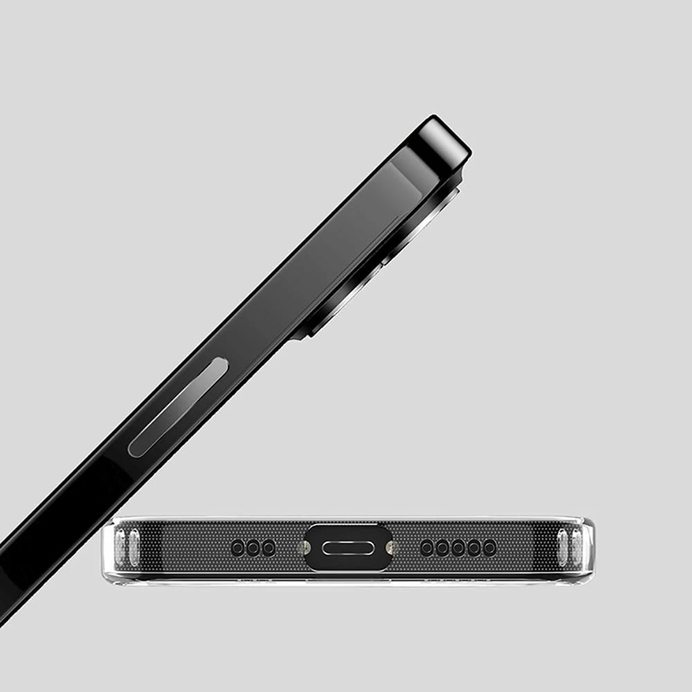 Mbështjellës Tech-Protect FlexAir Hybrid për iPhone 13, Transparent