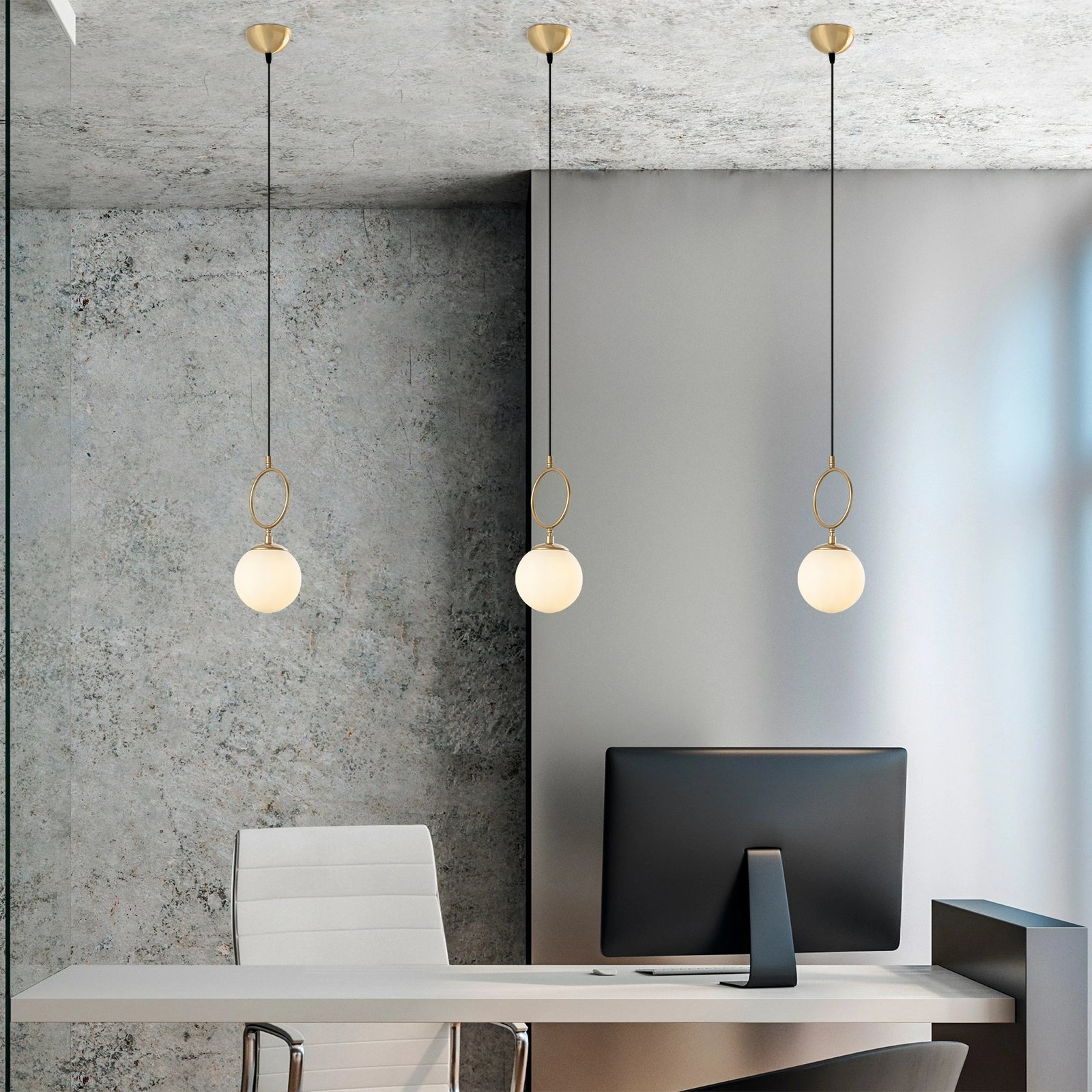 Llambë tavani Opviq, model Ring, ngjyrë ari, 13433 Llambë tavani Opviq, model Ring, ngjyrë ari, 13433