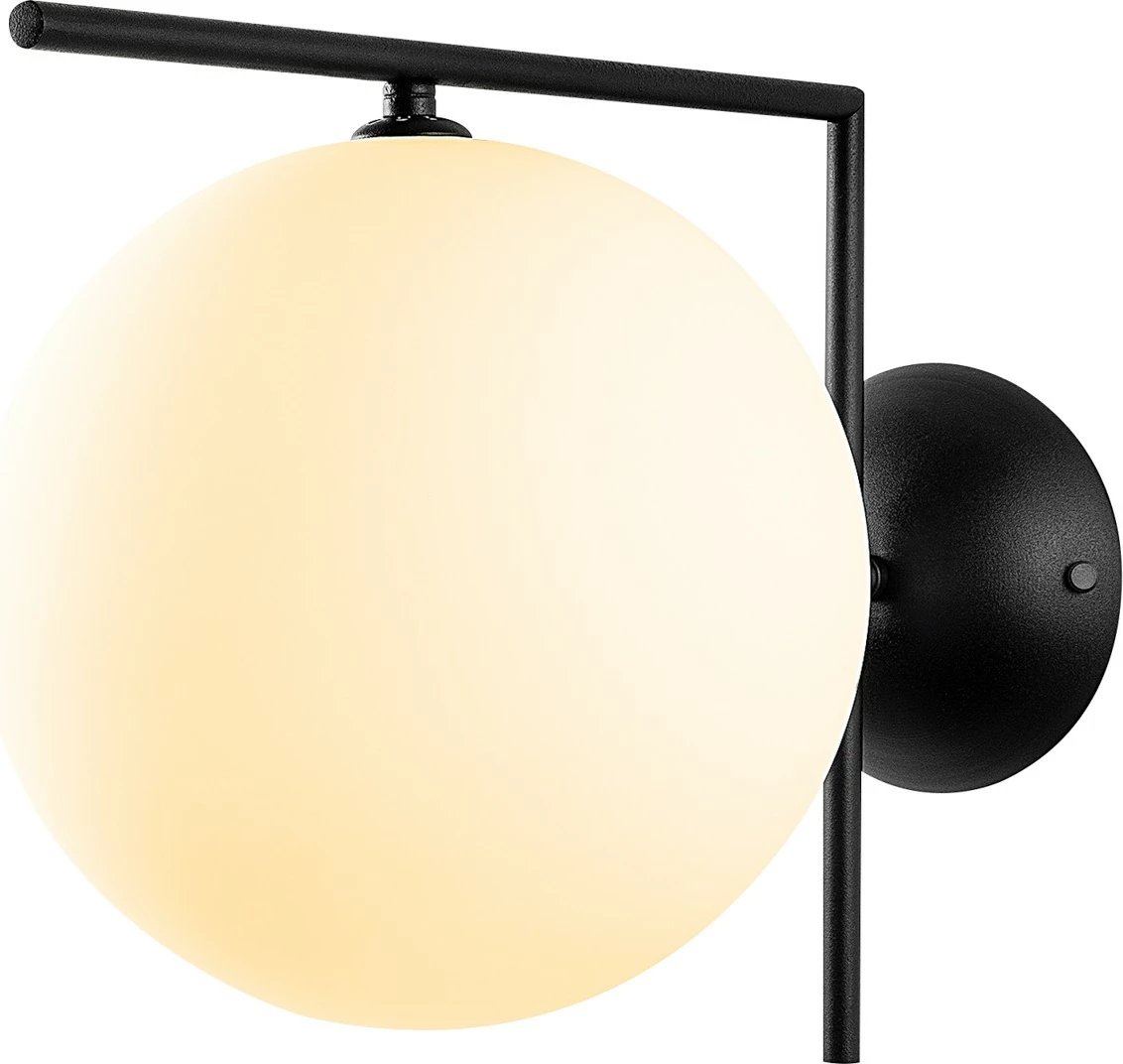 Llambë muri Opviq, Luminar, ngjyrë e zezë, 25x43x30cm