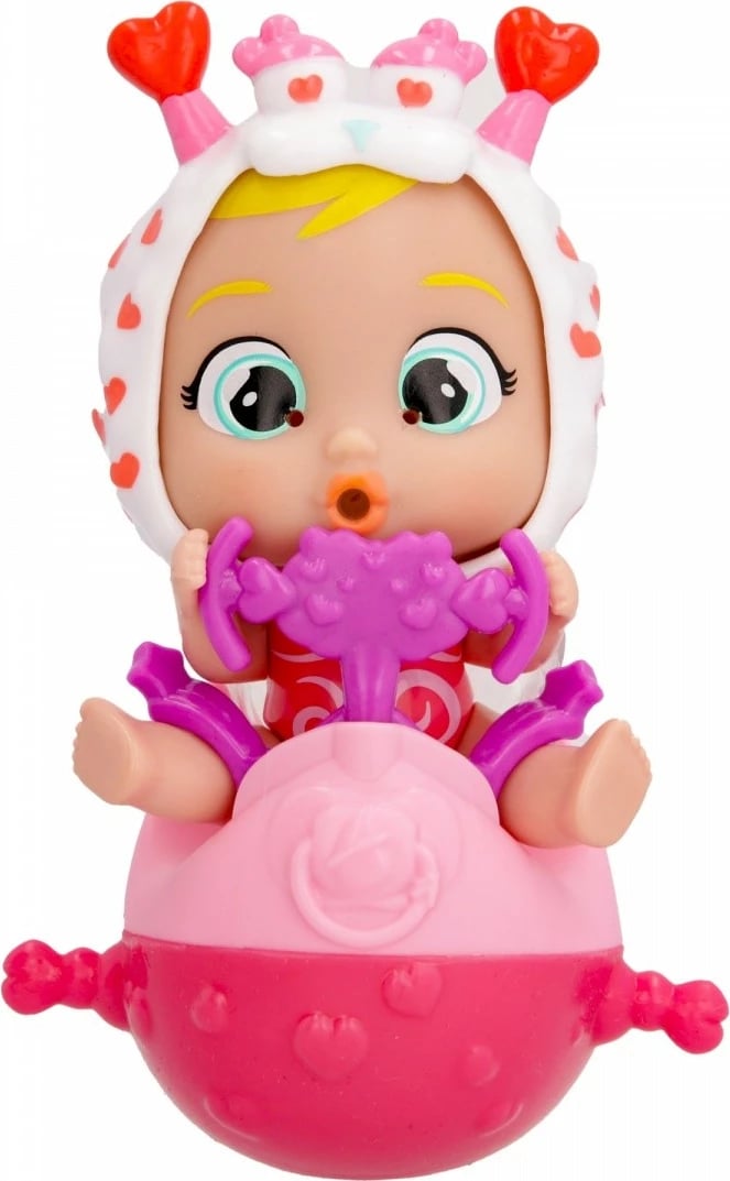 Kukull Cry Babies Stars Jumpy Monsters Momo, Tm Toys, plastike, për vajza, pa bateri