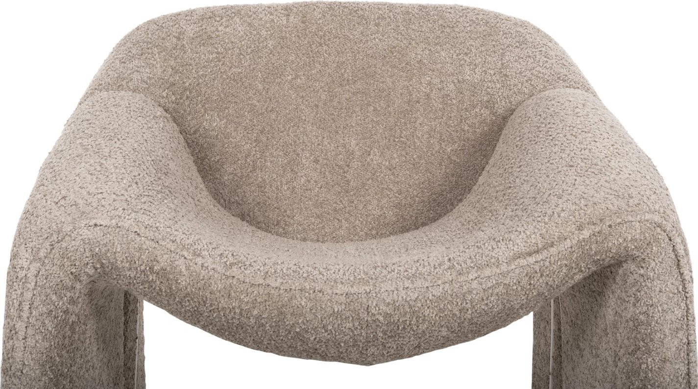 Karrige SPINER FH9599.08, pëlhurë boucle, ngjyrë bezhë, 81x64x74H cm Karrige SPINER FH9599.08, pëlhurë boucle, ngjyrë bezhë, 81x64x74H cm