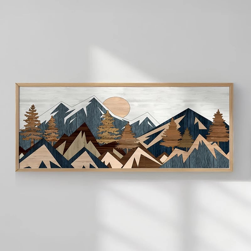 Pikturë muri në kornizë Kalef, print digjital, shumëngjyrëshe, 120x2x50cm