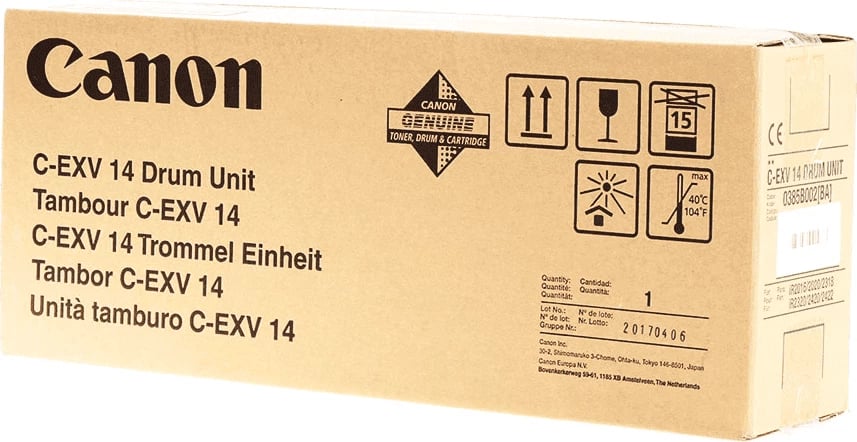 Njësi tamburi, Canon, C-EXV 14 (0385B002), 55,000 faqe