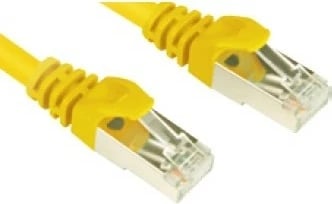 Kabllo rrjeti Sharkoon Cat6 RJ-45 1.5m e verdhë