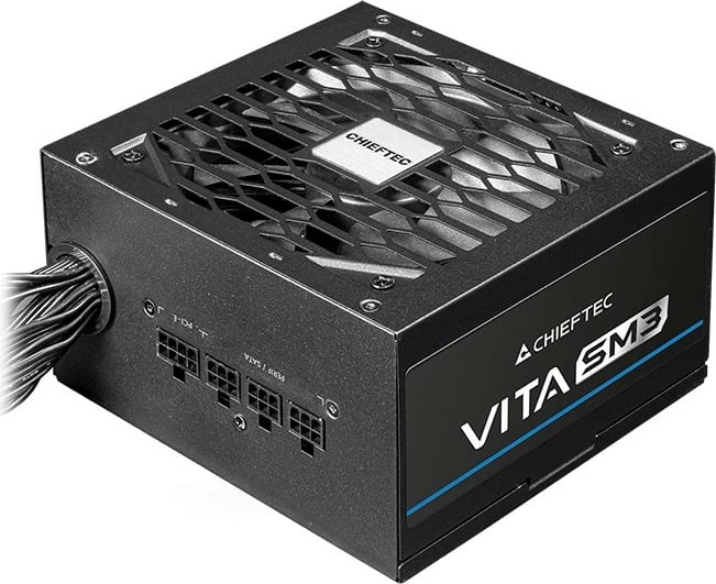 Kasë Chieftec VITA SM3 BPX-850-C, 850W, 80 PLUS Bronze, gjysmë-modulare, e zezë