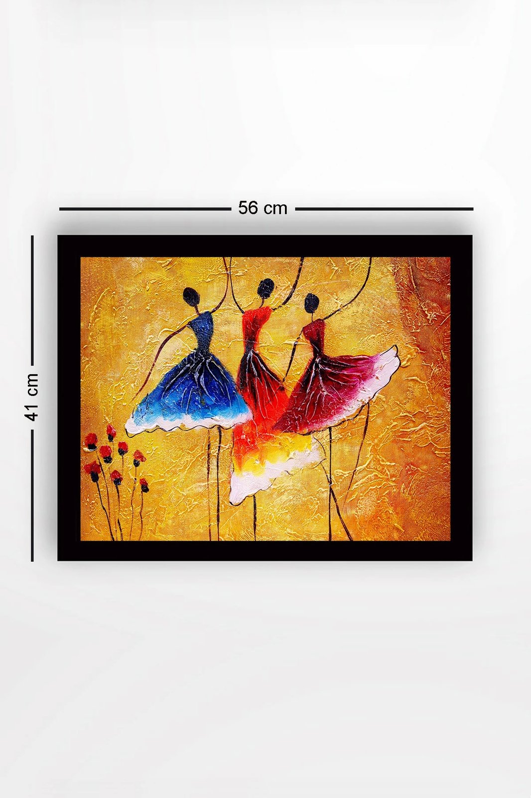 Pikturë dekorative me kornizë, MDF, shumëngjyrëshe, SC0976, 41x56cm