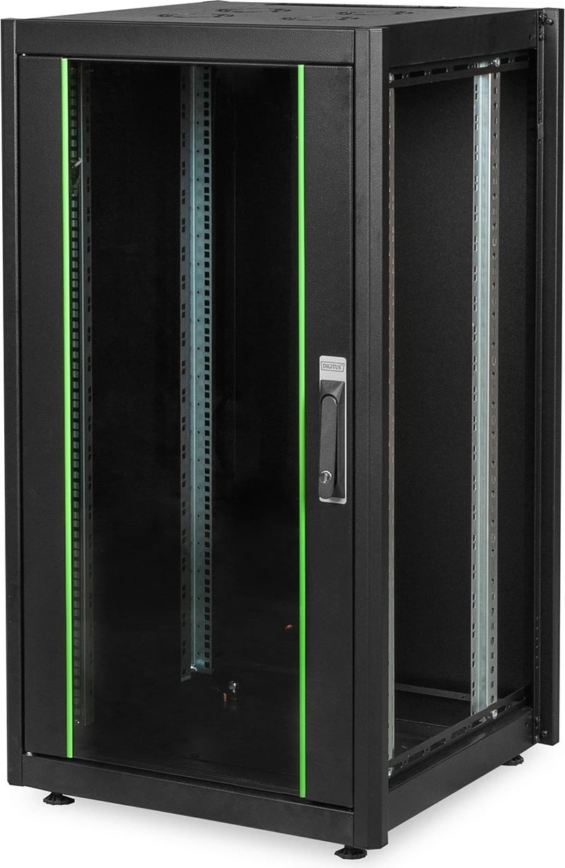 Kasë rrjeti Digitus Dynamic 22U 1125x600x600mm, e zezë