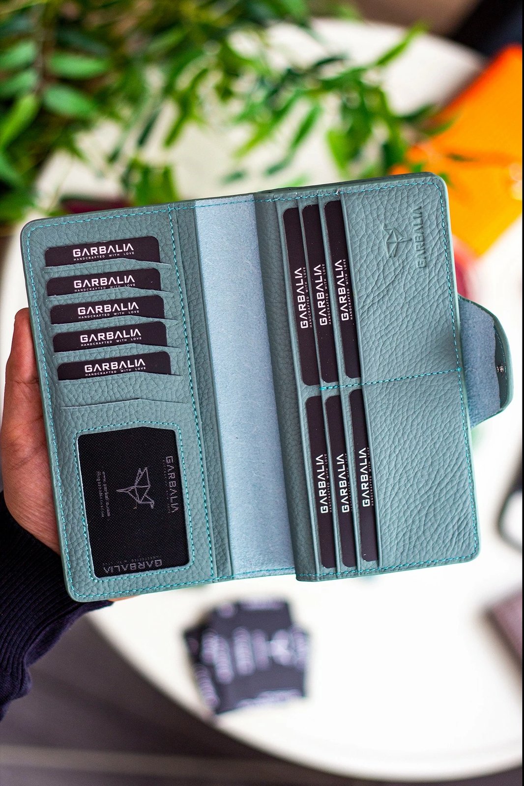 Portofol unisex, ngjyrë mint, Zoozie Bags, Martha