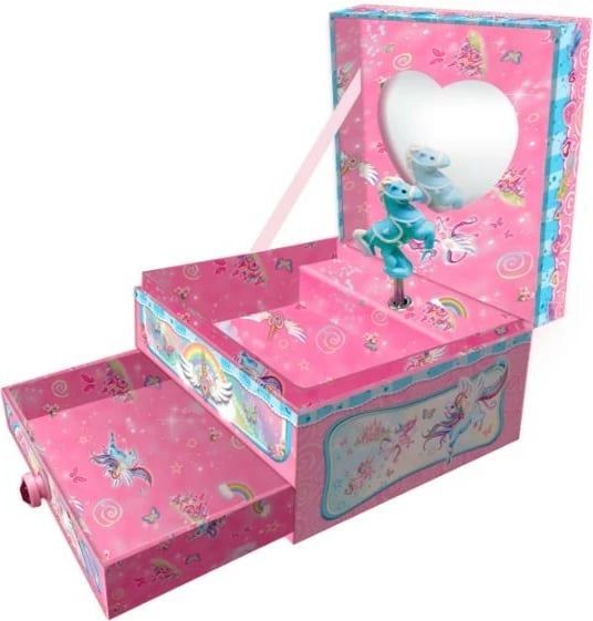 Kuti muzikore Pulio Unicorn me sirtar, Rozë