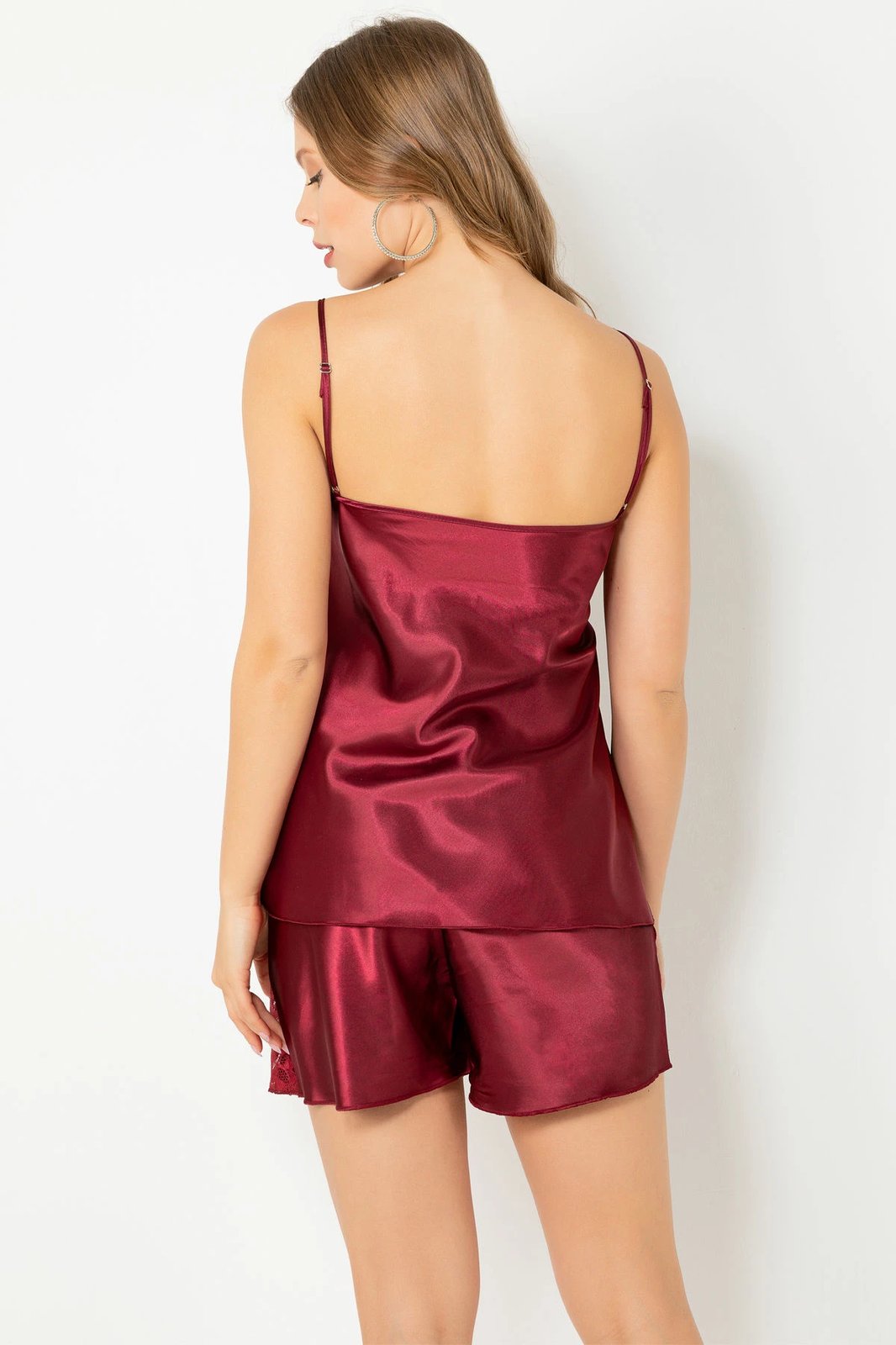 Babydoll Jumeon, e kuqe e thellë, 001-018270, M/L