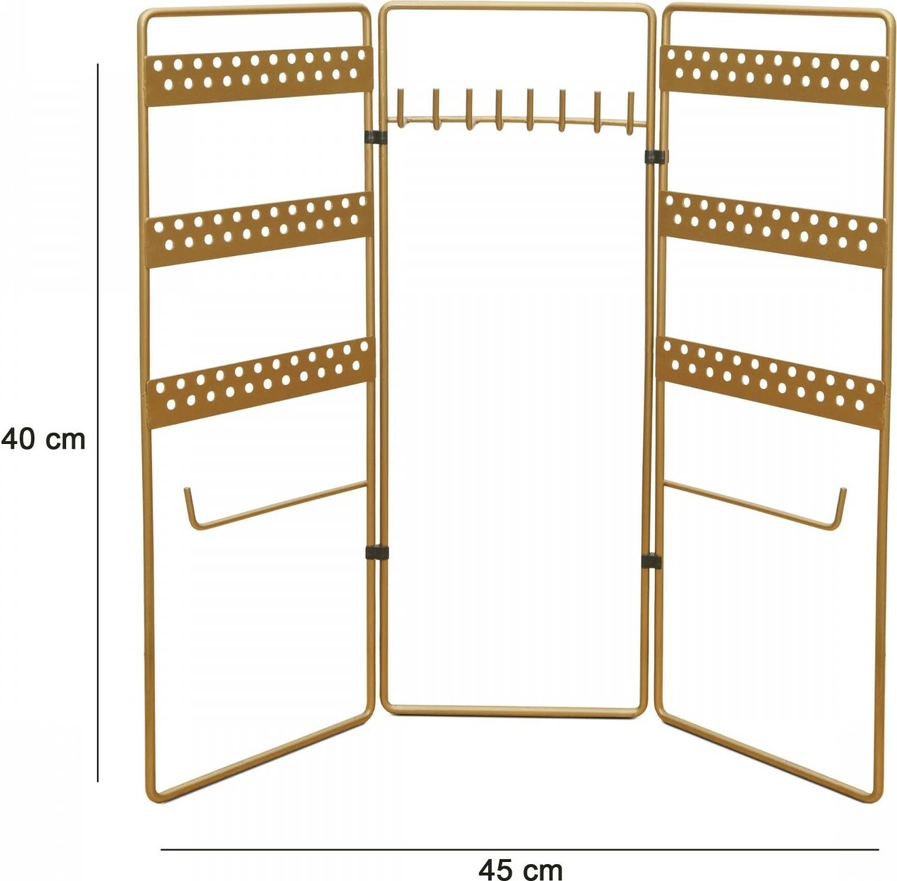 Organizues për stoli, metalik, ngjyrë ari, Evila Originals, 241358
