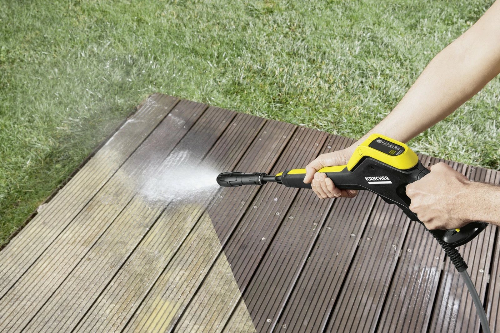 Larëse me presion Karcher K4 Power Control Flex Home, 1.324-303.0, e verdhë/zezë, set me aksesorë