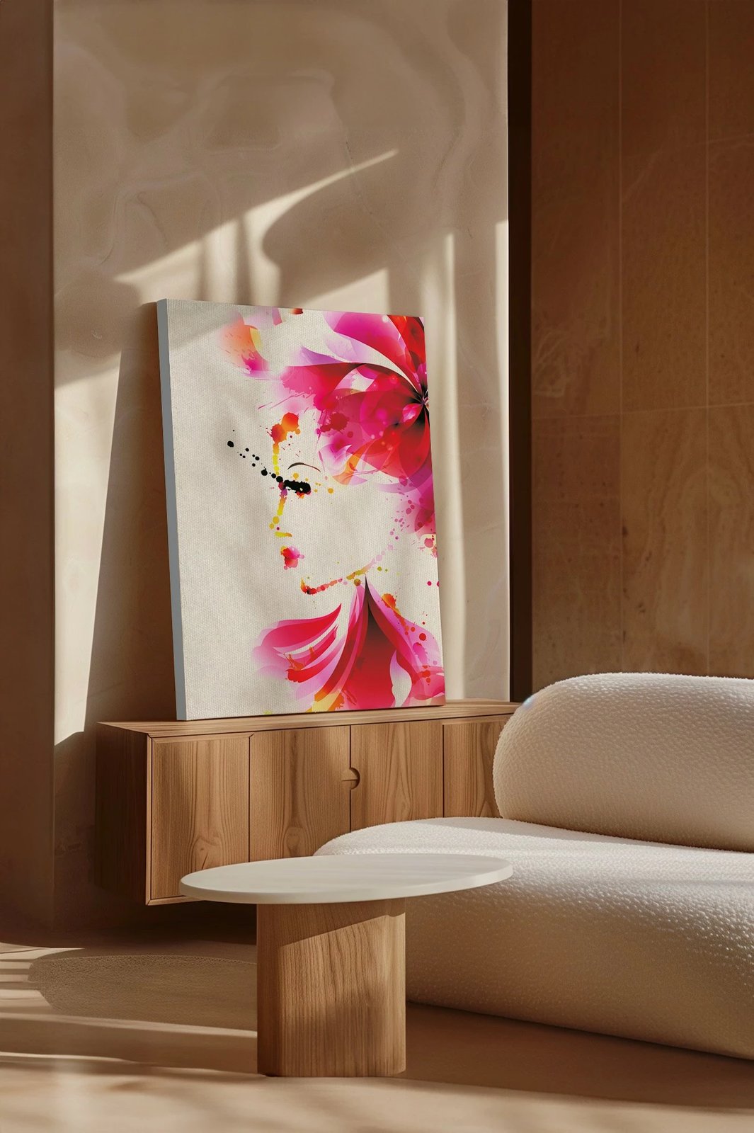 Pikturë dekorative në kanavacë, shumëngjyrëshe, Wallity Ersyfdc298, 70x100cm