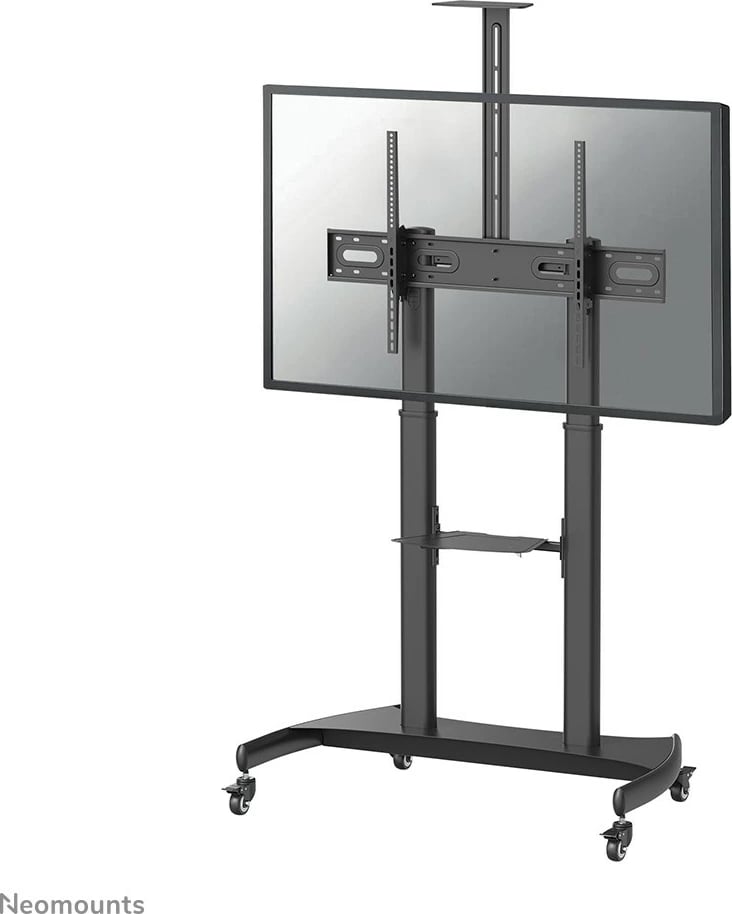 Karrocë TV Neomounts PLASMA-M1950E, për ekrane 60-100 inç, rregullim lartësie, ngjyrë e zezë
