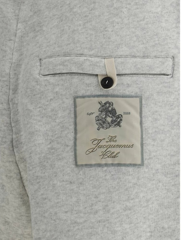 Shorce sportiv Jacquemus, për meshkuj, gri