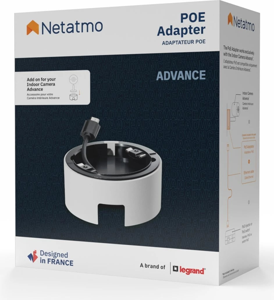 Adapter PoE Netatmo NPC-POE-W, i bardhë