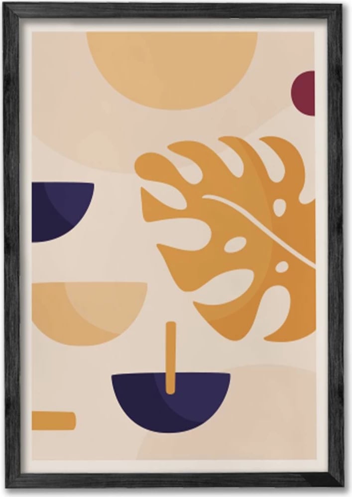 Pikturë dekorative me kornizë (3 copë), Wallity, Ersy3Syhcrv18