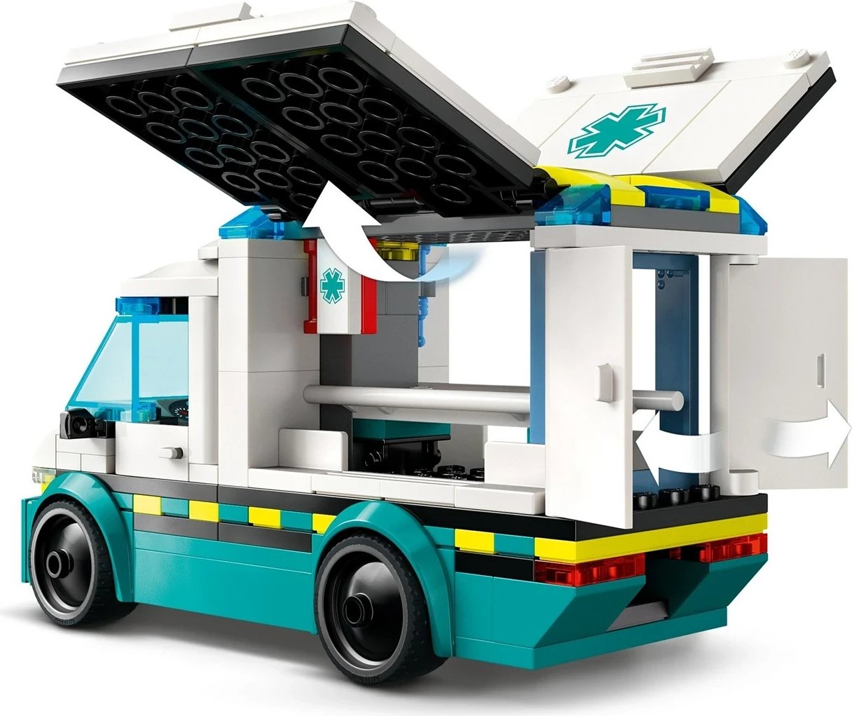 Set LEGO City 60451 Ambulancë, 184 pjesë