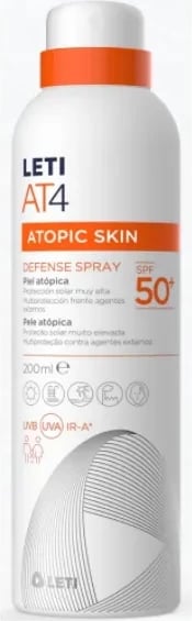 Spray mbrojtës për diell LETI AT4 Defense unisex SPF50+, 200ml
