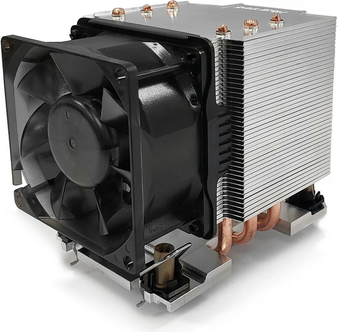 Ftohës CPU Dynatron N6, 8 cm, 800-3000 RPM, Alumin, Bakër, i Zi