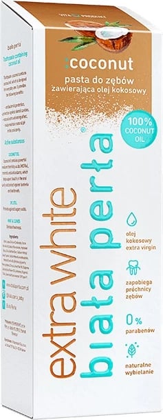 Pastë dhëmbësh Biała Perła Coconut Whitening 75ml