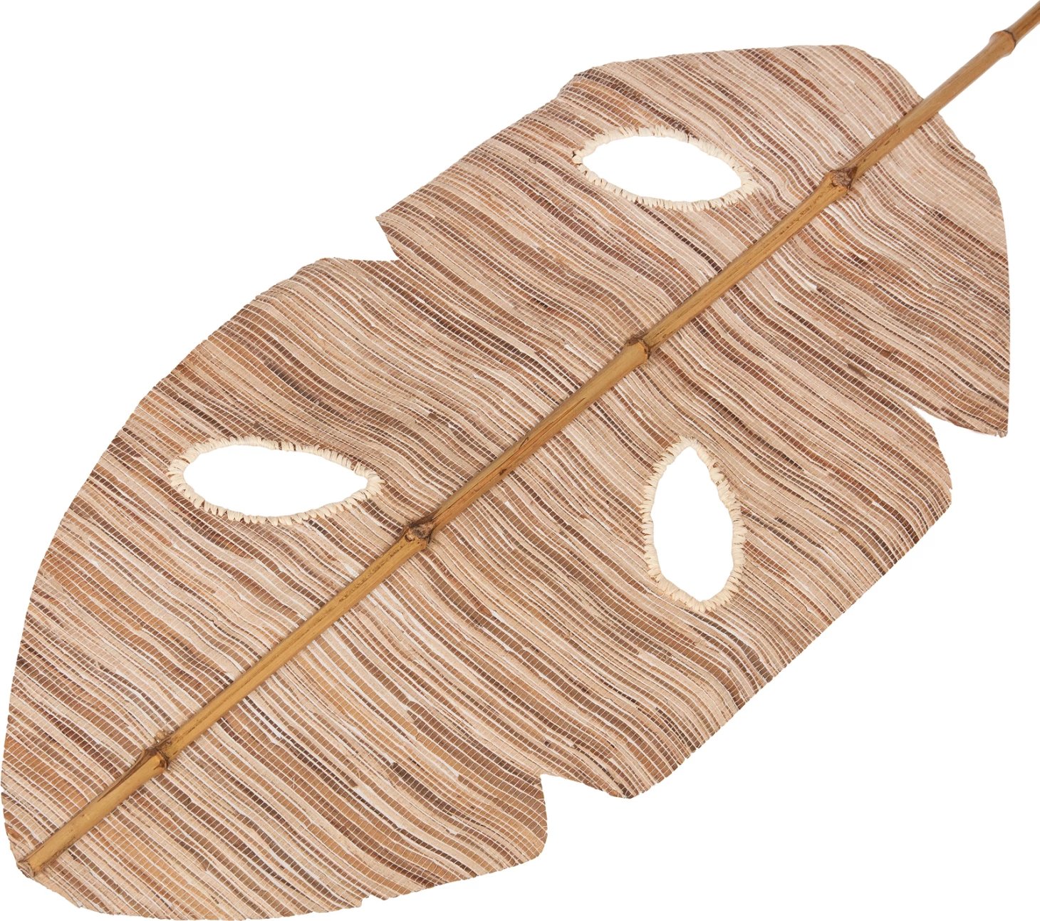 Gjethe dekorative, ngjyrë natyrale, FH7872, 32x200x3 cm
