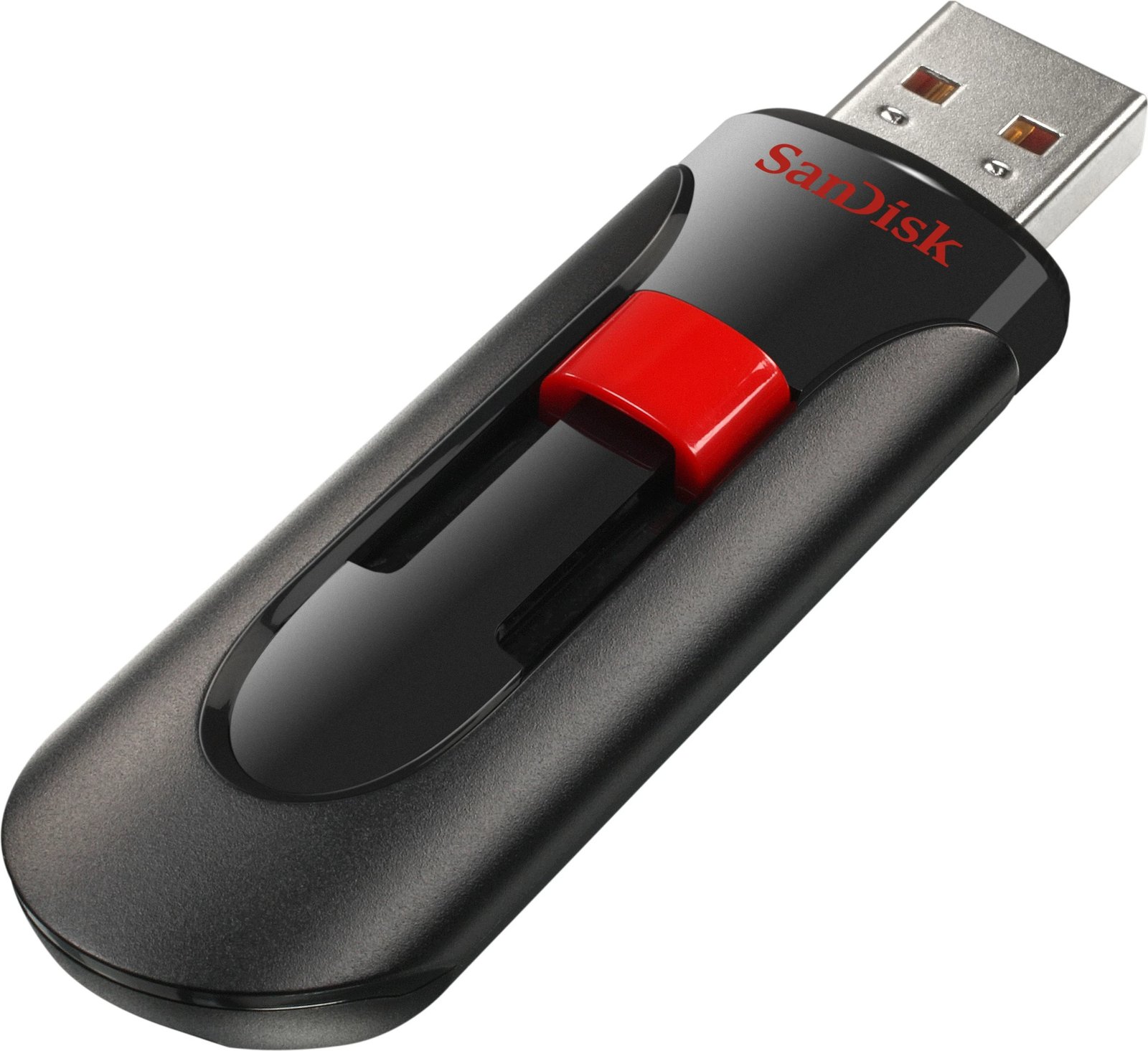 USB SanDisk Cruzer Glide 32GB, USB 2.0, zi/kuqe