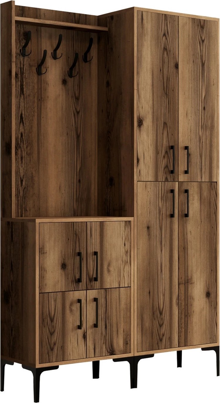 Stendë korridori Hanah Home, Berlin BA, ngjyrë arre