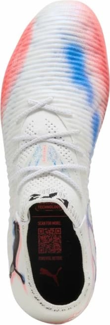 Atlete futbolli Puma për meshkuj, të bardha-portokalli Atlete futbolli Puma për meshkuj, të bardha-portokalli