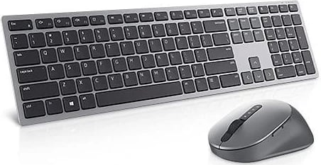 Set tastierë dhe maus Dell KM7321W, wireless, gri-e zezë