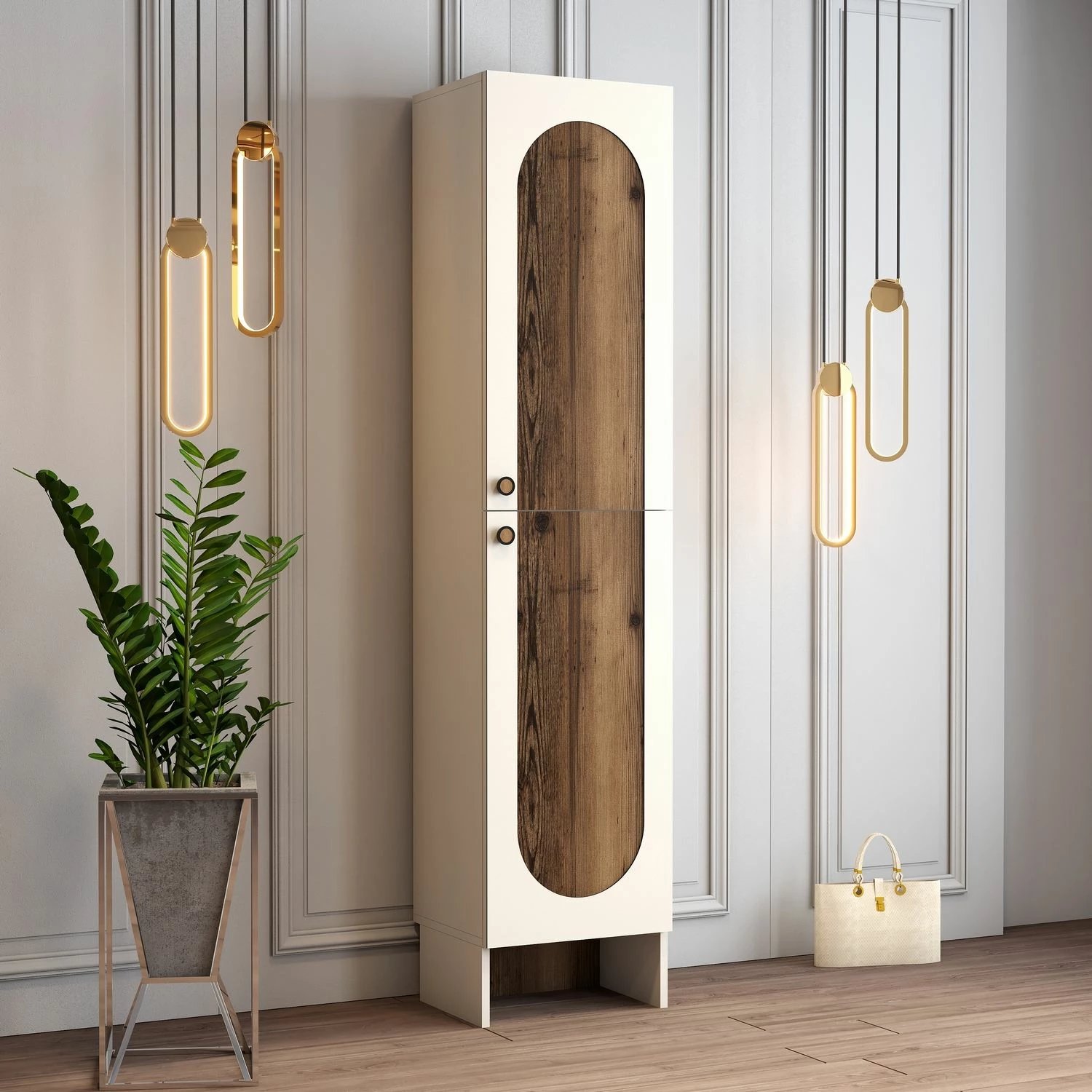 Stendë korridori Skye Decor, Palermo L, krem dhe arre