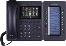 Tastierë sekretarie Grandstream KGXP 2200EXT, E zezë