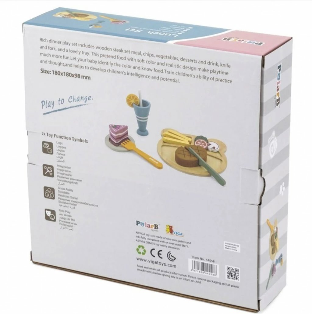 Set loje druri dreke, Viga, ah, 18+ muaj, multingjyrësh