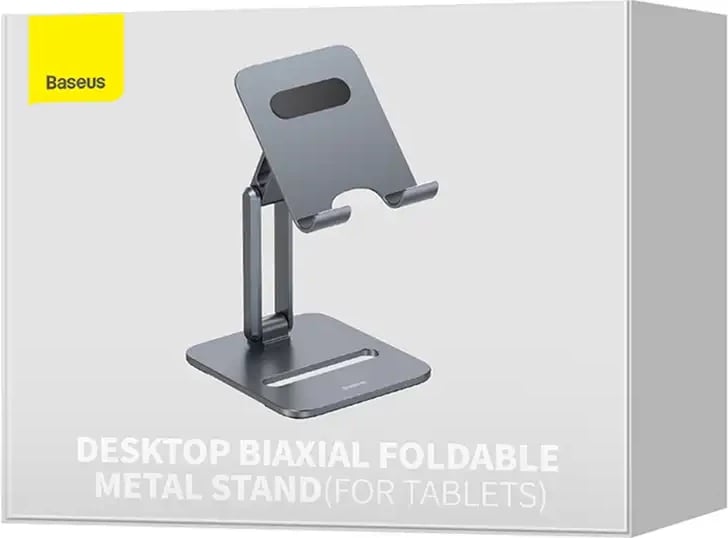 Mbajtës tavoline për tabletë Baseus Biaxial, deri 13", gri