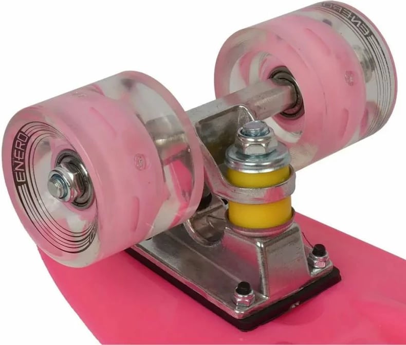 Skateboard plastik për femra dhe fëmijë Inny, rozë