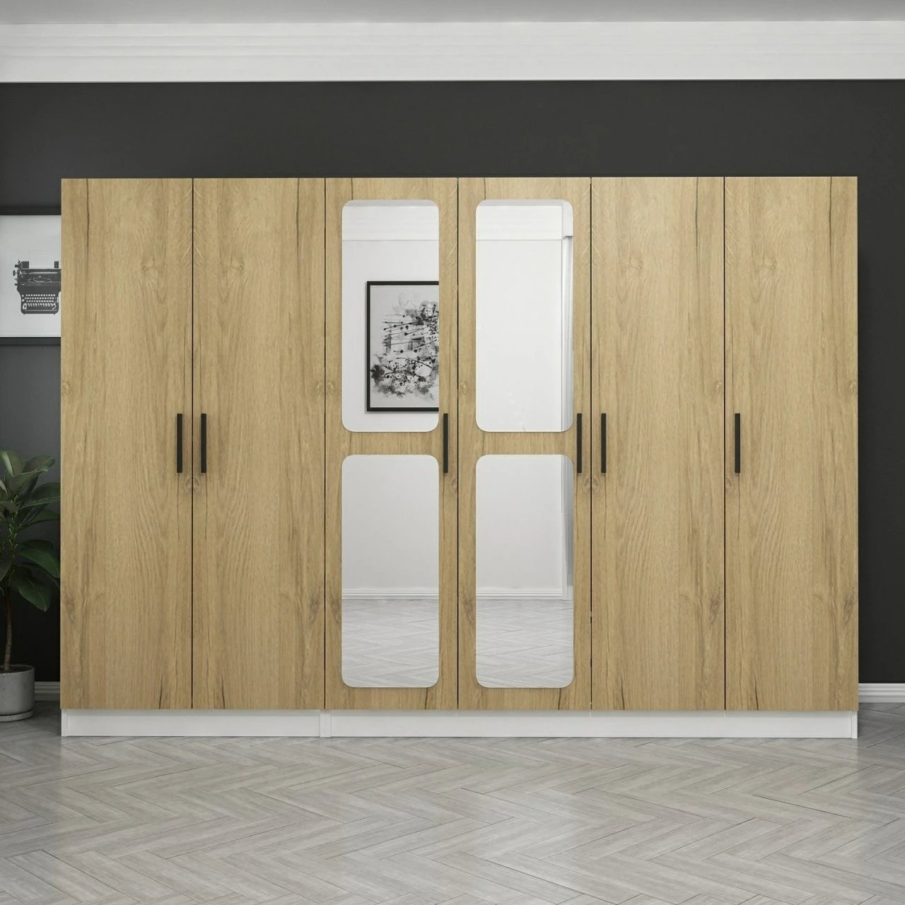 Dollap Skye Decor, ngjyrë arre, 2714