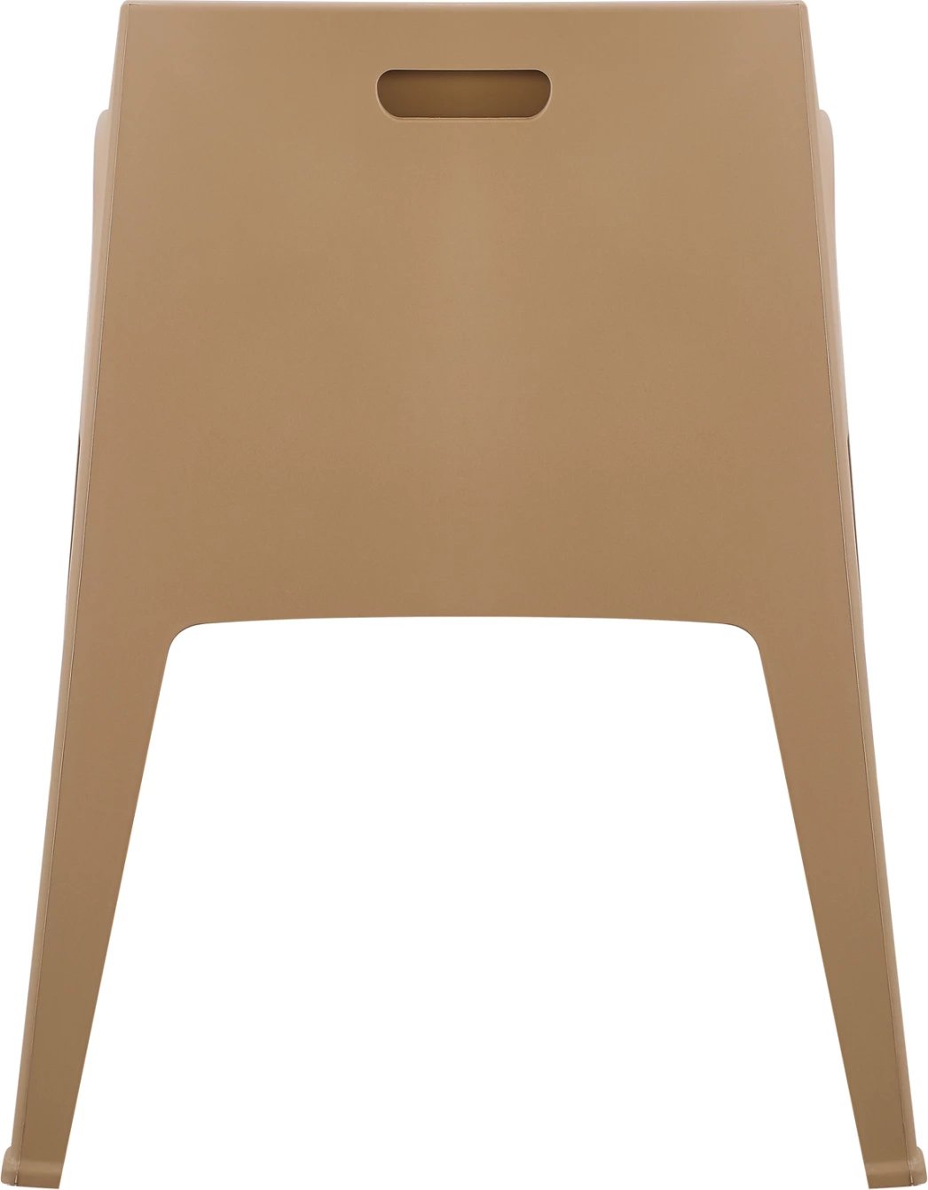 Karrige me krahë polipropileni SLEEK, ngjyrë kapuçino, FH6370.03, 57x56x82.5cm