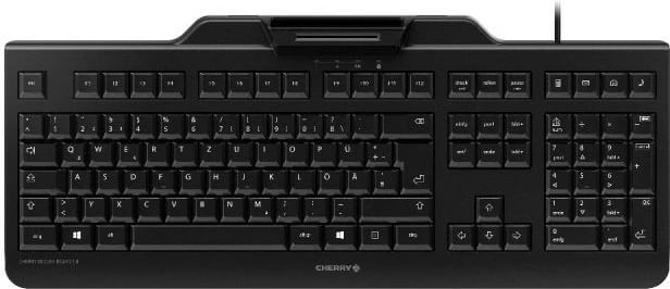 Tastierë Cherry SECURE BOARD 1.0, Full-size, Wired, USB, Mekanike, QWERTZ, E zezë