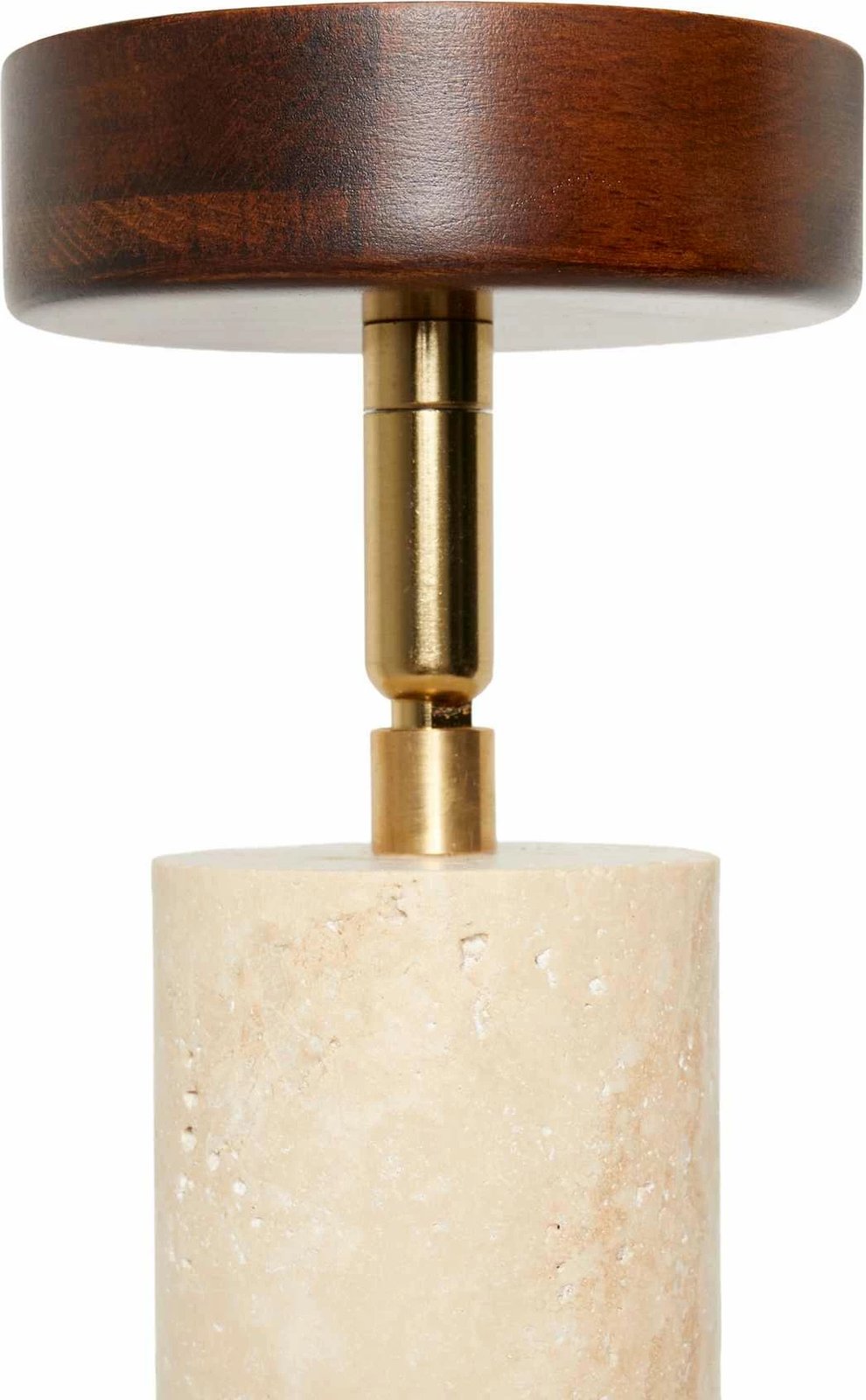 Llambë tavani prej druri, Opviq Nur, ngjyrë bezhë dhe arre