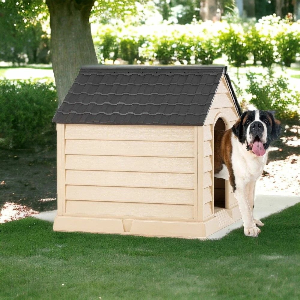 Shtëpi për kafshë shtëpiake, ngjyrë shampanjë dhe bitter, 5101-2