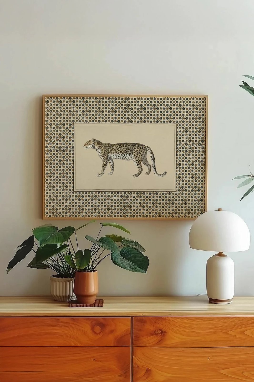 Pikturë dekorative me kornizë, shumëngjyrëshe, Wallity, Artsmdftek26-5070, 50x70cm