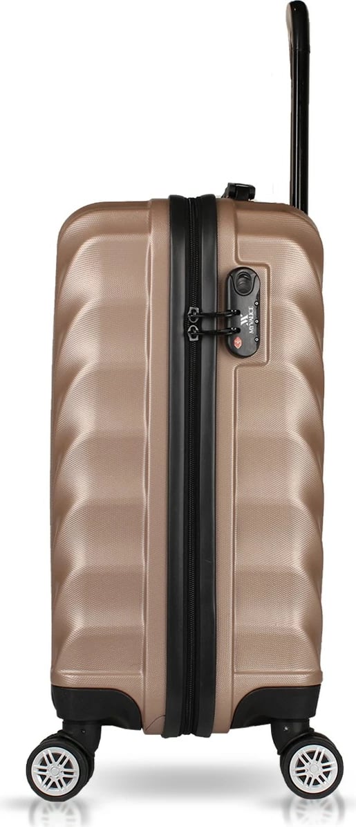 Set valixhesh (2 copë), Zoozie Bags, 7316, ngjyrë ari