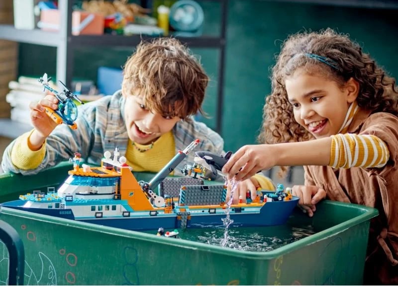 Set lego City për fëmijë, Arctic Explorer Boat